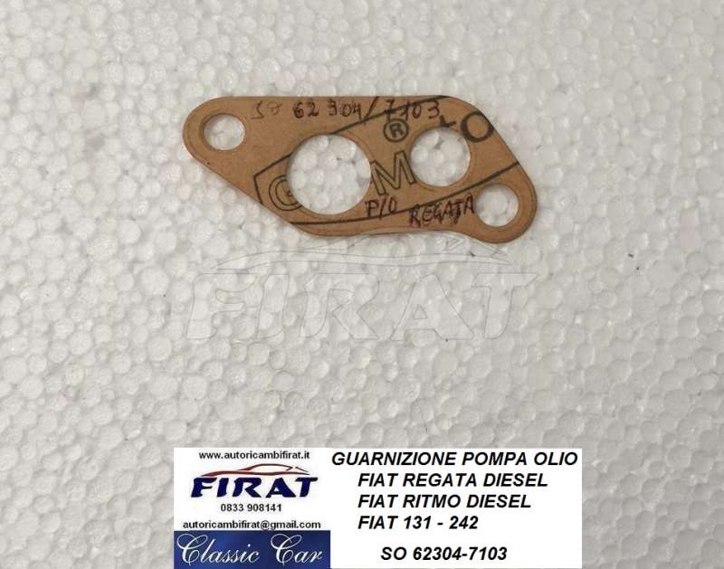 GUARNIZIONE POMPA OLIO FIAT REGATA-RITMO-131-242(SO62304)